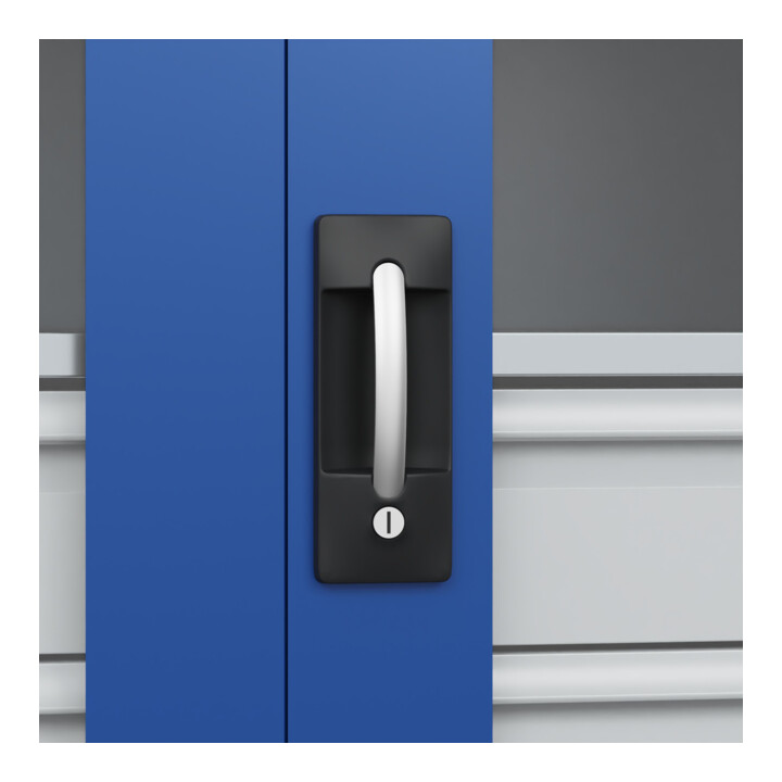 C+P Armoire lourde Acurado Pro 1950 x 1000 x 500 mm 7016/5010