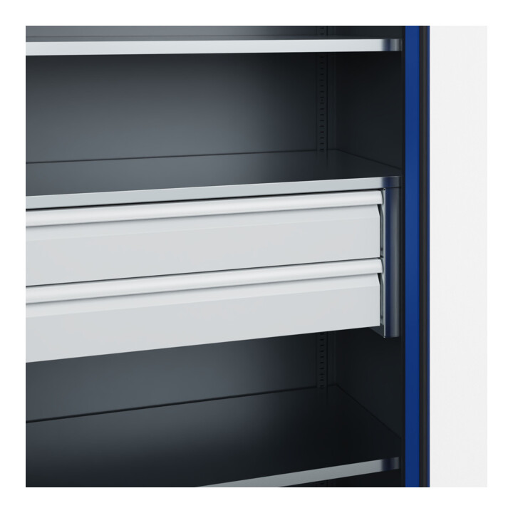 C+P Armoire lourde Acurado Pro 1950 x 1000 x 500 mm 7016/5010
