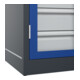 C+P Armoire lourde Acurado Pro 1950 x 1000 x 500 mm 7016/5010