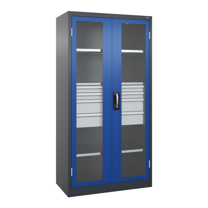 C+P Armoire lourde Acurado Pro 1950 x 1000 x 500 mm 7016/5010