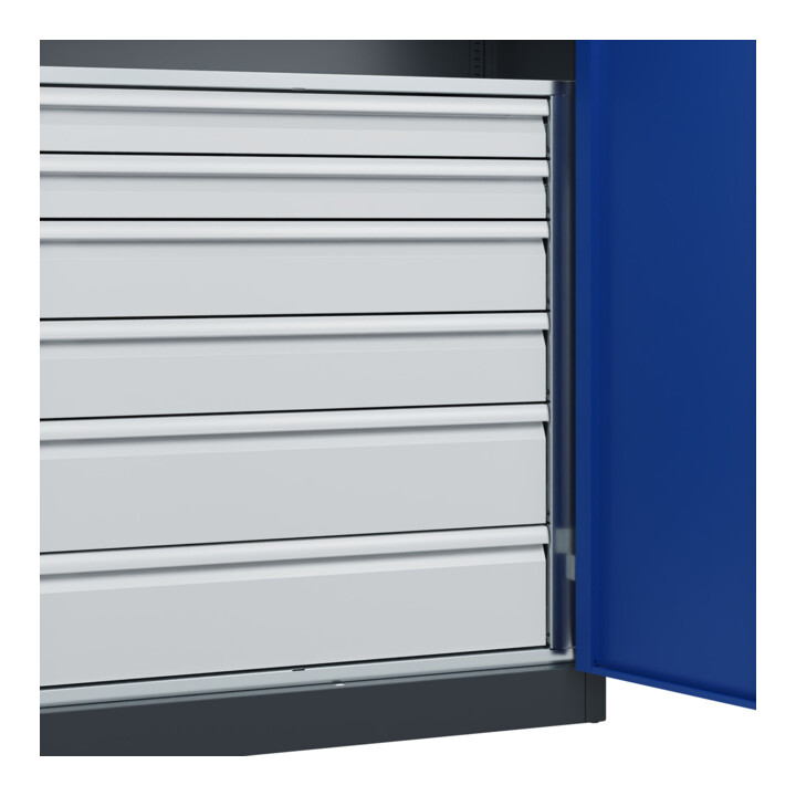 C+P Armoire lourde Acurado Pro 1950 x 1000 x 500 mm 7016/5010