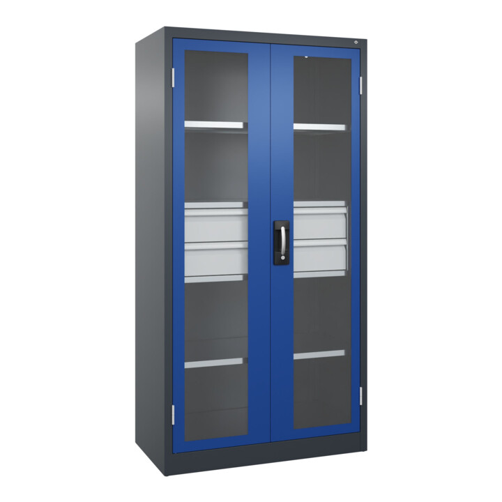 C+P Armoire lourde Acurado Pro 1950 x 1000 x 500 mm 7016/5010