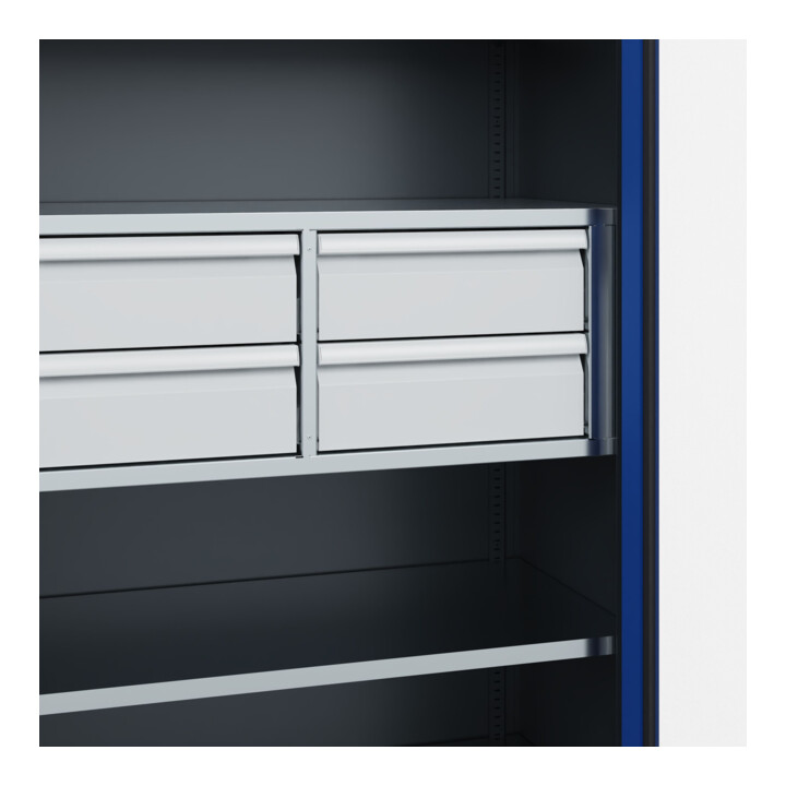 C+P Armoire lourde Acurado Pro 1950 x 1000 x 500 mm 7016/5010