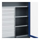 C+P Armoire lourde Acurado Pro 1950 x 1000 x 500 mm 7016/5010