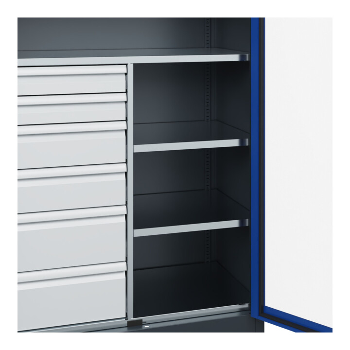 C+P Armoire lourde Acurado Pro 1950 x 1000 x 500 mm 7016/5010