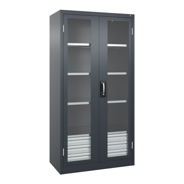 C+P Armoire lourde Acurado Pro 1950 x 1000 x 500 mm 7016/7016