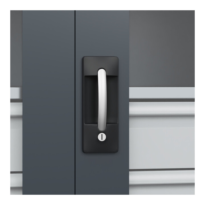 C+P Armoire lourde Acurado Pro 1950 × 1000 × 500 mm 7016/7016