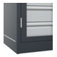 C+P Armoire lourde Acurado Pro 1950 × 1000 × 500 mm 7016/7016