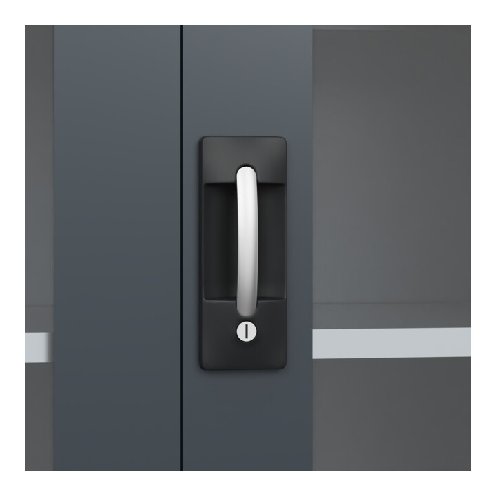 C+P Armoire lourde Acurado Pro 1950 × 1000 × 500 mm 7016/7016