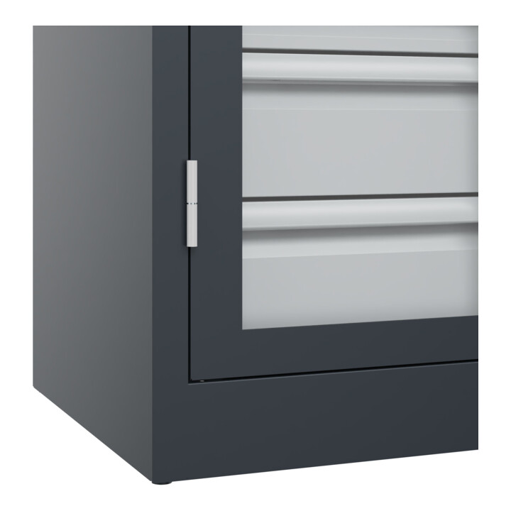 C+P Armoire lourde Acurado Pro 1950 × 1000 × 500 mm 7016/7016
