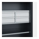 C+P Armoire lourde Acurado Pro 1950 × 1000 × 500 mm 7016/7016