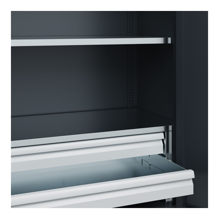 C+P Armoire lourde Acurado Pro 1950 × 1000 × 500 mm 7016/7016