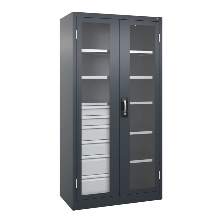 C+P Armoire lourde Acurado Pro 1950 × 1000 × 500 mm 7016/7016