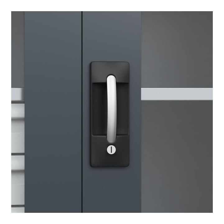 C+P Armoire lourde Acurado Pro 1950 × 1000 × 500 mm 7016/7016