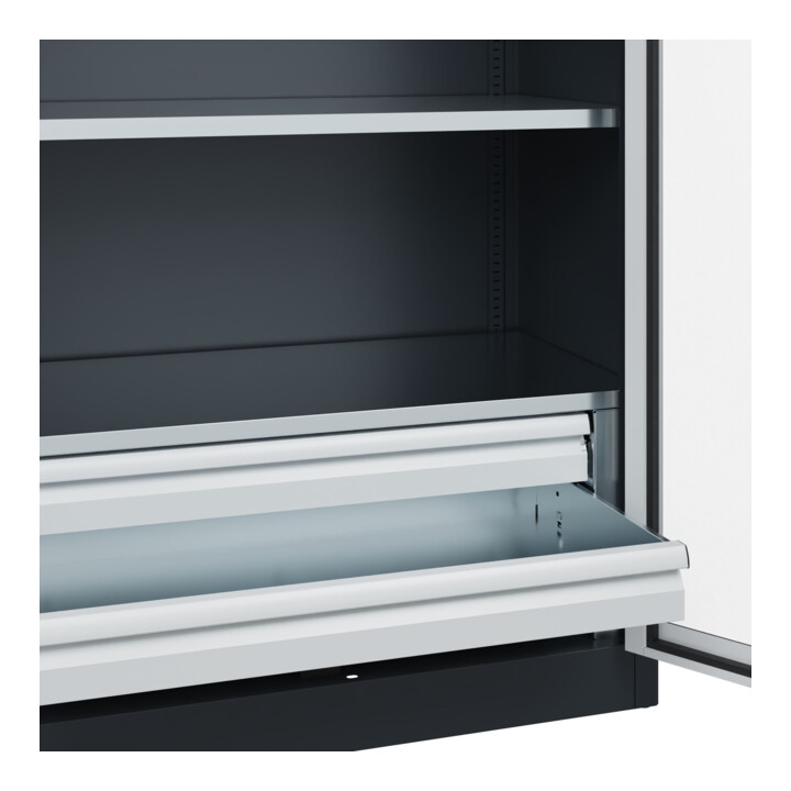 C+P Armoire lourde Acurado Pro 1950 x 1000 x 500 mm 7016/7035