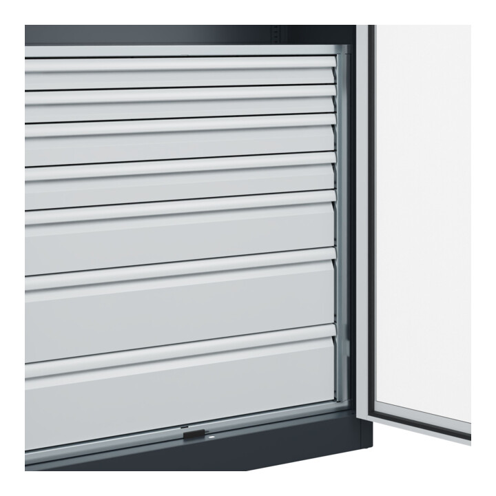 C+P Armoire lourde Acurado Pro 1950 x 1000 x 500 mm 7016/7035