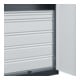 C+P Armoire lourde Acurado Pro 1950 x 1000 x 500 mm 7016/7035