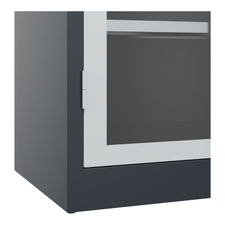 C+P Armoire lourde Acurado Pro 1950 x 1000 x 500 mm 7016/7035