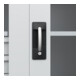 C+P Armoire lourde Acurado Pro 1950 x 1000 x 500 mm 7016/7035