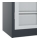 C+P Armoire lourde Acurado Pro 1950 x 1000 x 500 mm 7016/7035