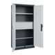 C+P Armoire lourde Acurado Pro 1950 x 1000 x 500 mm 7016/7035