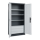 C+P Armoire lourde Acurado Pro 1950 x 1000 x 500 mm 7016/7035