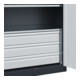 C+P Armoire lourde Acurado Pro 1950 x 1000 x 500 mm 7016/7035