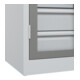 C+P Armoire lourde Acurado Pro 1950 x 1000 x 500 mm 7035/0004