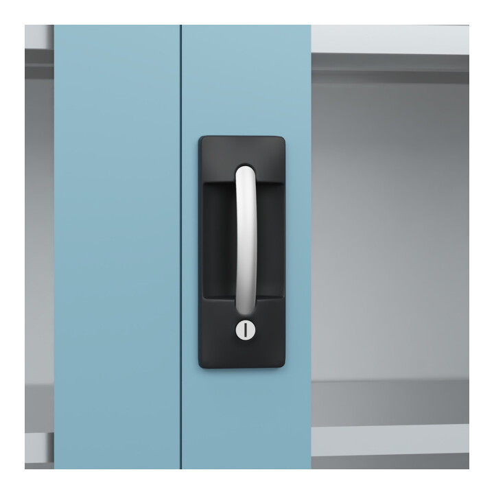 C+P Armoire lourde Acurado Pro 1950 x 1000 x 500 mm 7035/0010