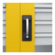 C+P Armoire lourde Acurado Pro 1950 x 1000 x 500 mm 7035/1004