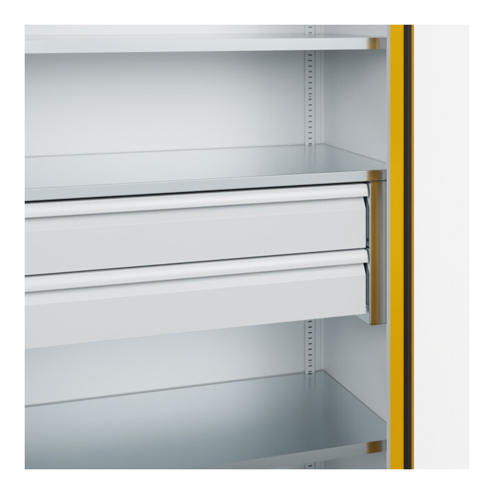C+P Armoire lourde Acurado Pro 1950 x 1000 x 500 mm 7035/1004