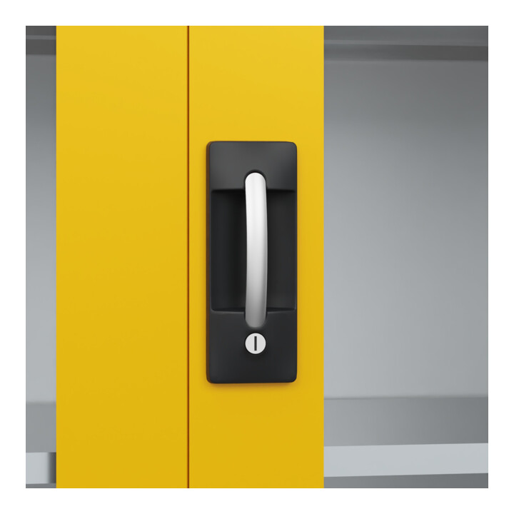 C+P Armoire lourde Acurado Pro 1950 x 1000 x 500 mm 7035/1004