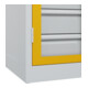 C+P Armoire lourde Acurado Pro 1950 x 1000 x 500 mm 7035/1004
