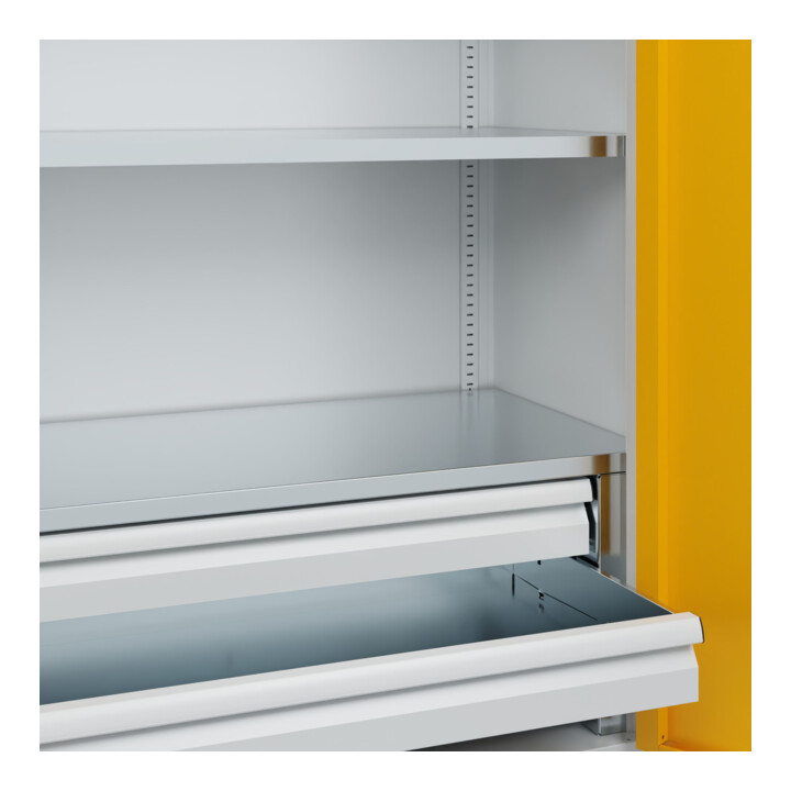 C+P Armoire lourde Acurado Pro 1950 x 1000 x 500 mm 7035/1004