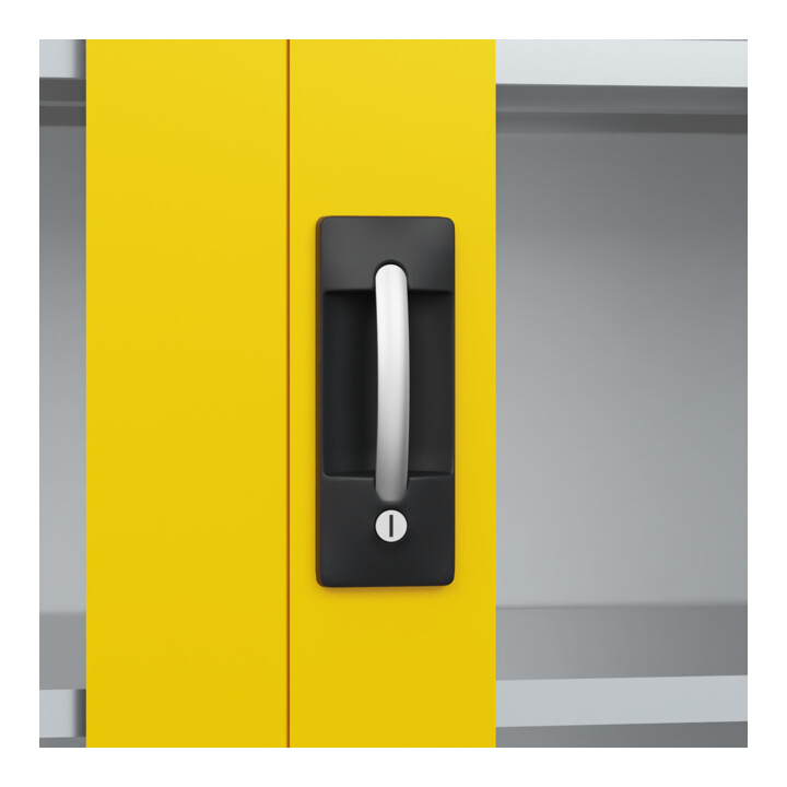 C+P Armoire lourde Acurado Pro 1950 x 1000 x 500 mm 7035/1023