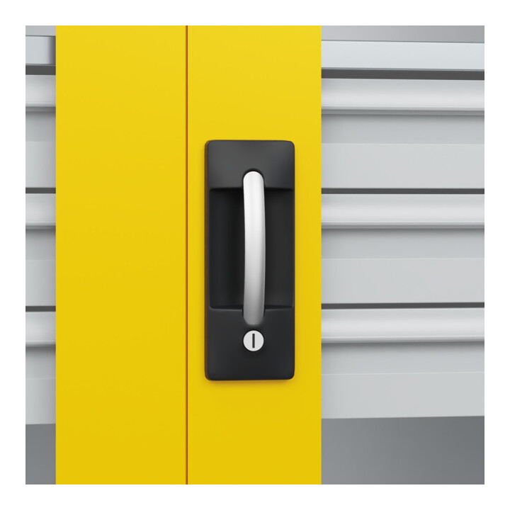 C+P Armoire lourde Acurado Pro 1950 x 1000 x 500 mm 7035/1023