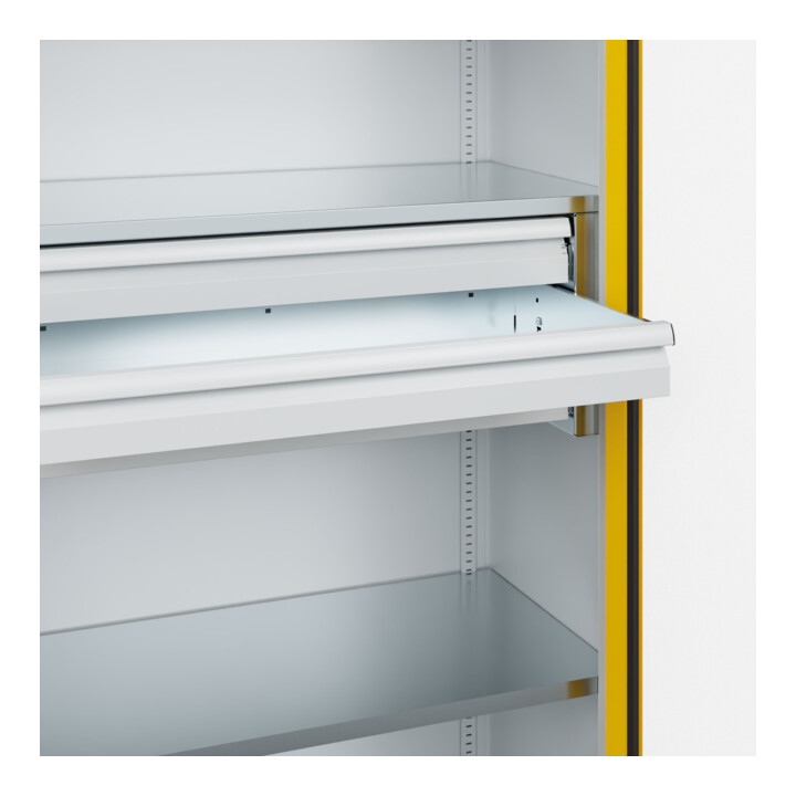 C+P Armoire lourde Acurado Pro 1950 x 1000 x 500 mm 7035/1023
