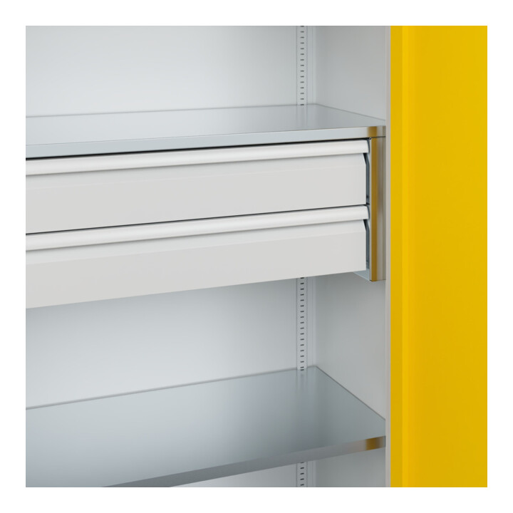 C+P Armoire lourde Acurado Pro 1950 x 1000 x 500 mm 7035/1023