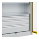 C+P Armoire lourde Acurado Pro 1950 x 1000 x 500 mm 7035/1023