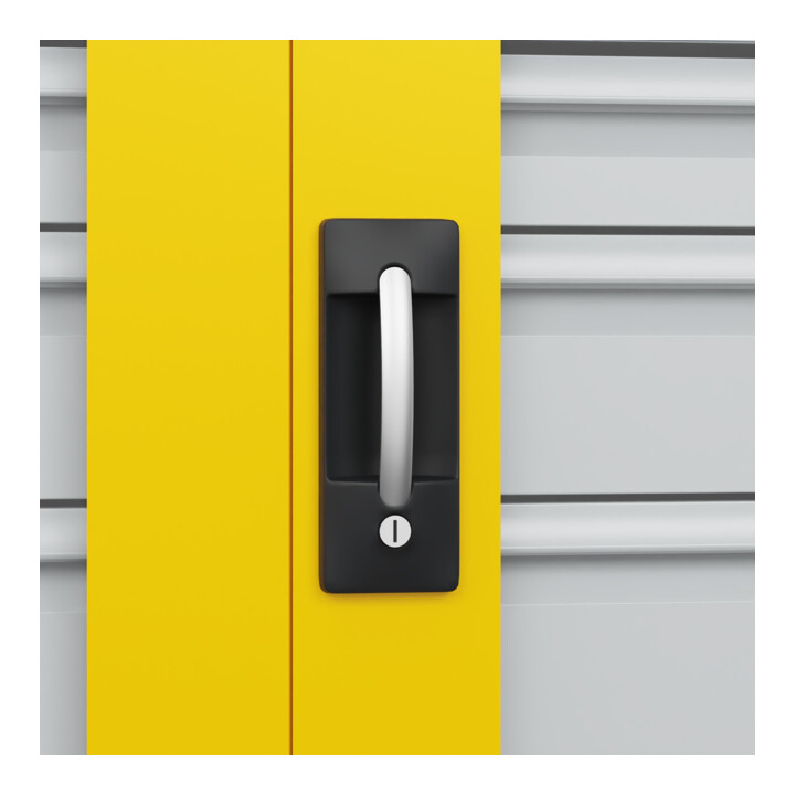 C+P Armoire lourde Acurado Pro 1950 x 1000 x 500 mm 7035/1023