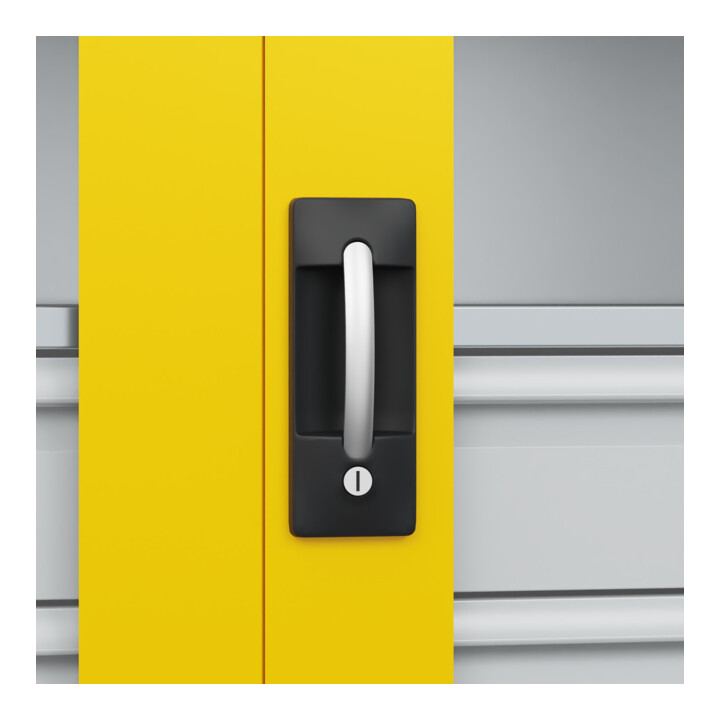C+P Armoire lourde Acurado Pro 1950 x 1000 x 500 mm 7035/1023