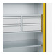 C+P Armoire lourde Acurado Pro 1950 x 1000 x 500 mm 7035/1023