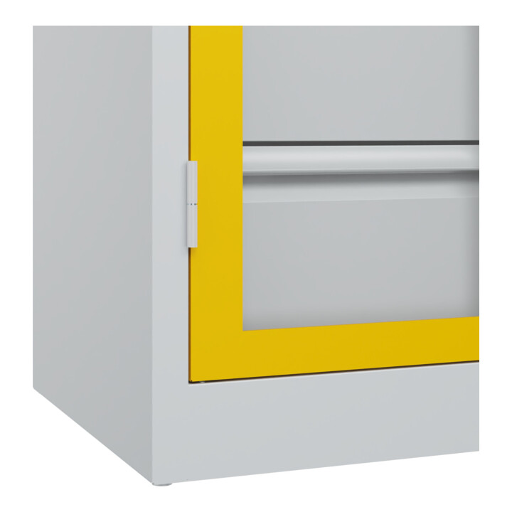 C+P Armoire lourde Acurado Pro 1950 x 1000 x 500 mm 7035/1023