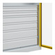 C+P Armoire lourde Acurado Pro 1950 x 1000 x 500 mm 7035/1023