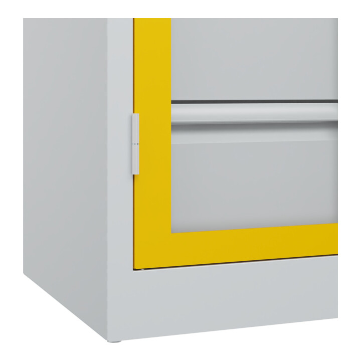 C+P Armoire lourde Acurado Pro 1950 x 1000 x 500 mm 7035/1023
