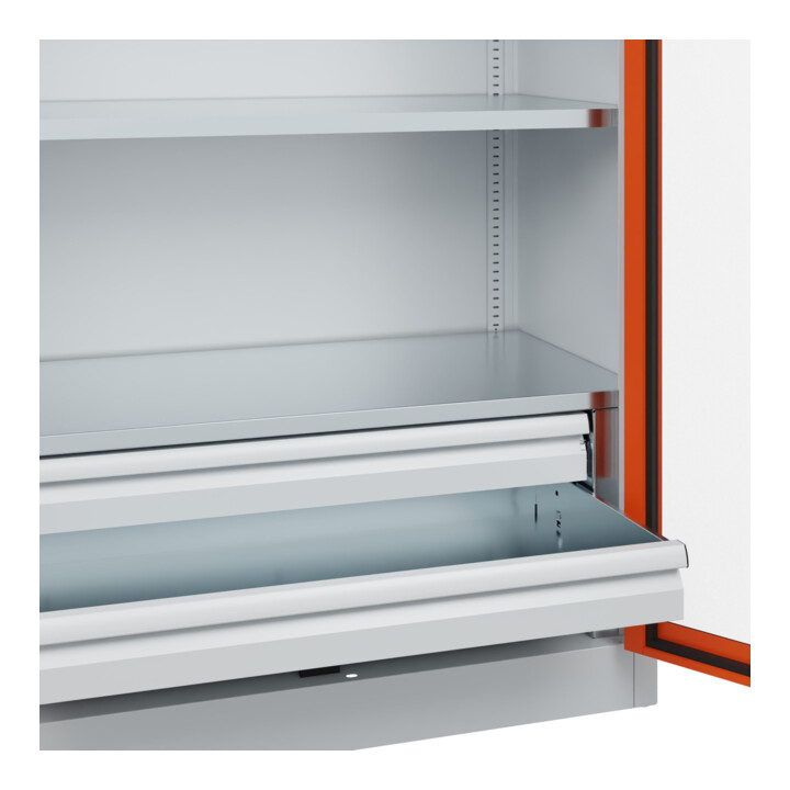 C+P Armoire lourde Acurado Pro 1950 x 1000 x 500 mm 7035/2004