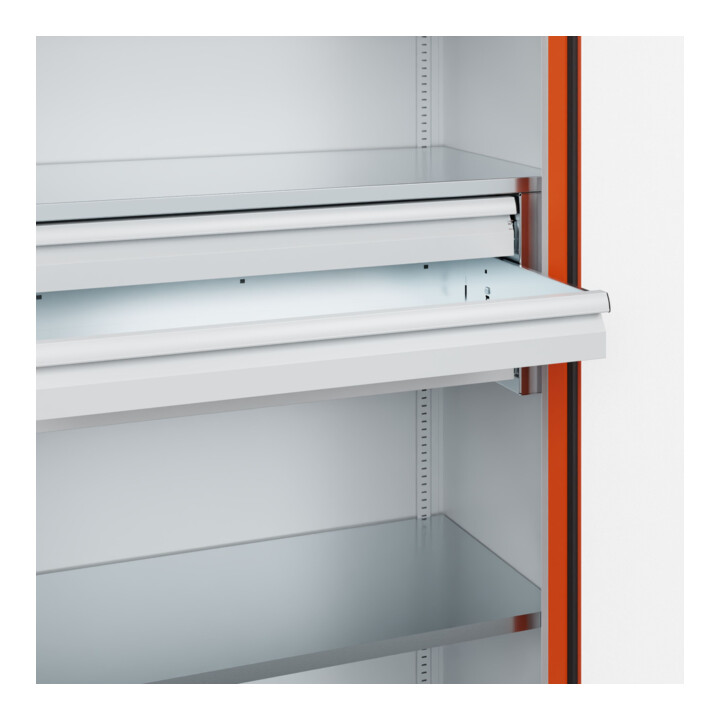 C+P Armoire lourde Acurado Pro 1950 x 1000 x 500 mm 7035/2004