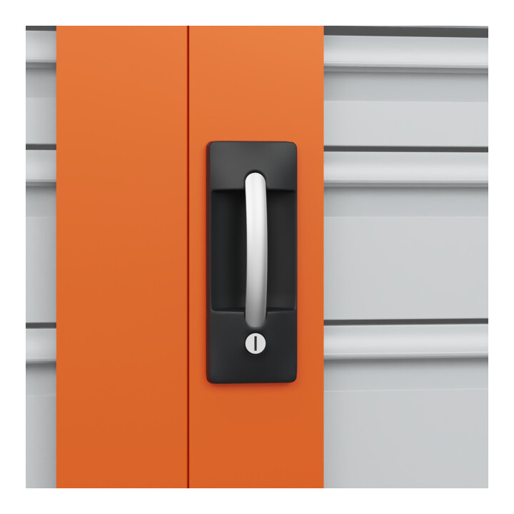 C+P Armoire lourde Acurado Pro 1950 x 1000 x 500 mm 7035/2004