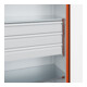 C+P Armoire lourde Acurado Pro 1950 x 1000 x 500 mm 7035/2004