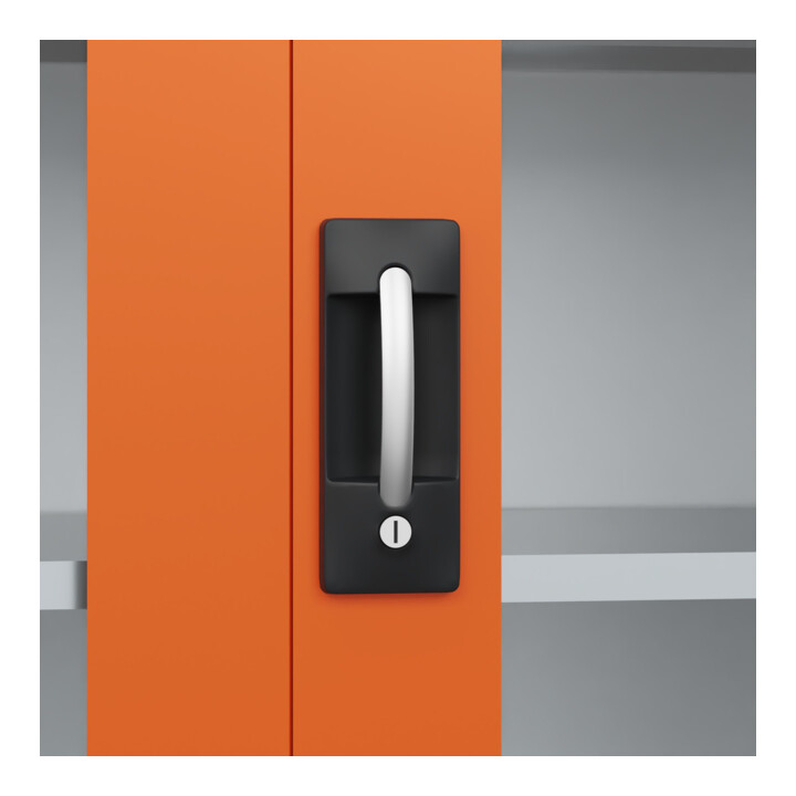 C+P Armoire lourde Acurado Pro 1950 x 1000 x 500 mm 7035/2004